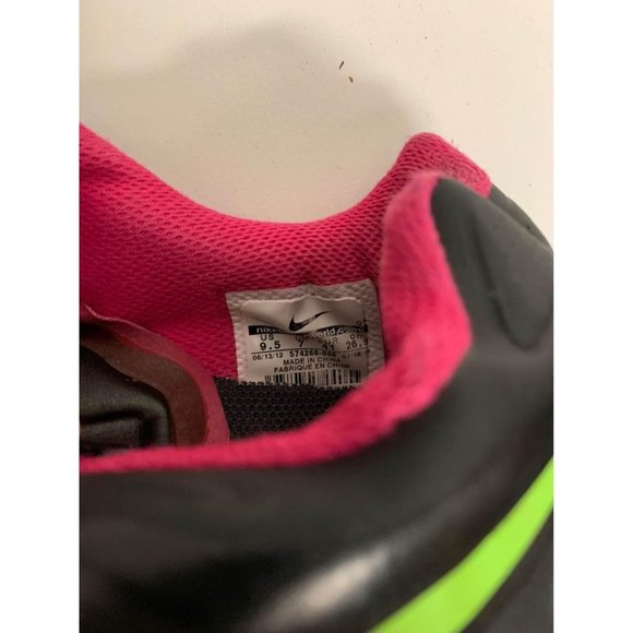 Nike Air Max Womens Running Shoes Size 9.5 Black/Pink Sneakers U1 - Picture 5 of 5